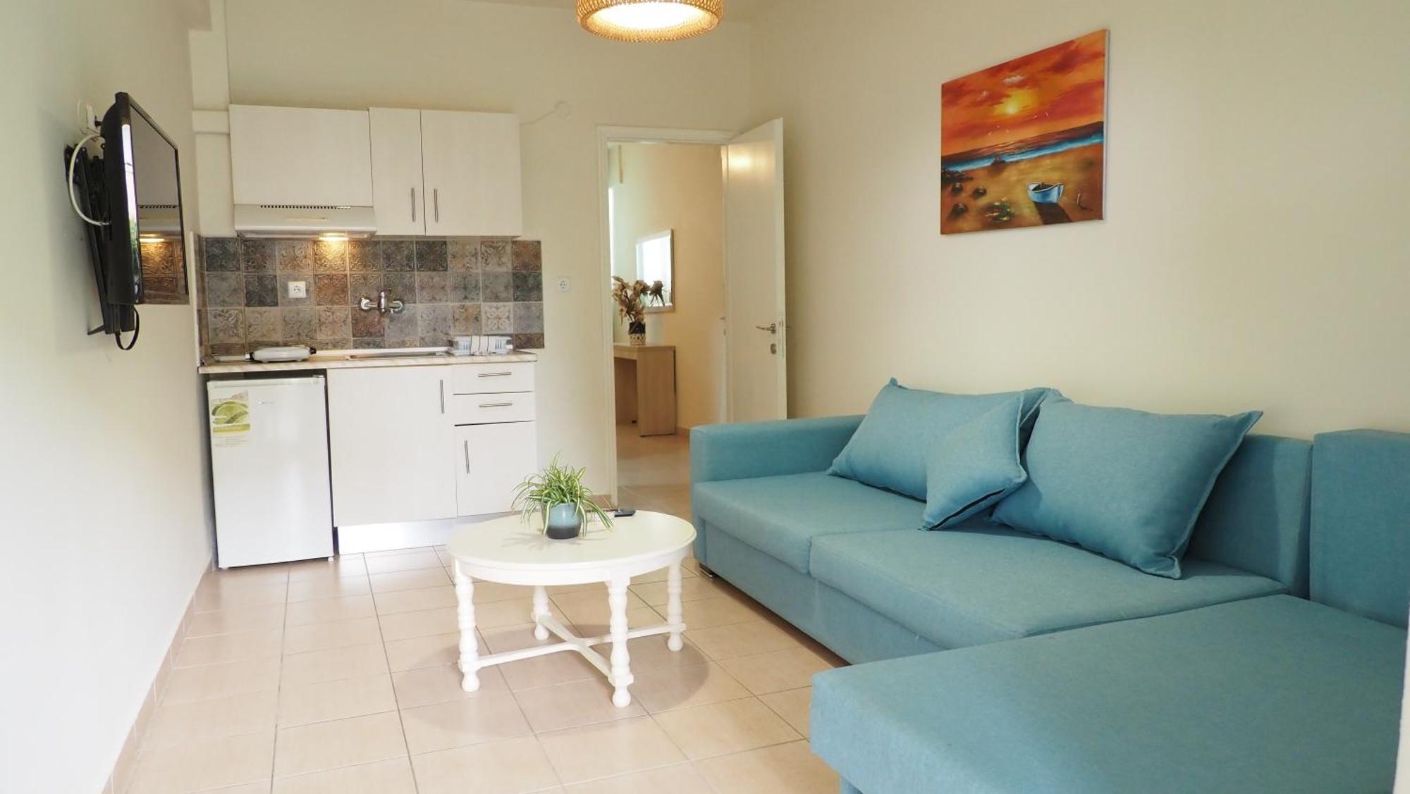 Leonidas Apartments And Suites Mola Kalyva Dış mekan fotoğraf
